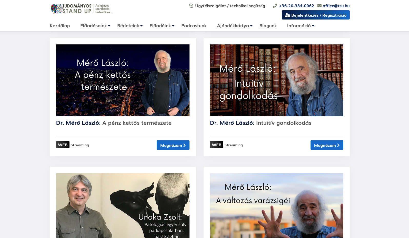 Tudományos Stand Up